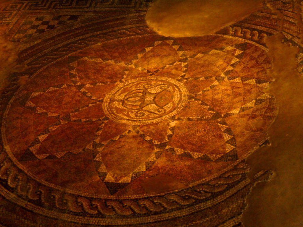Floor Mosaic, Plovdiv Bulgaria