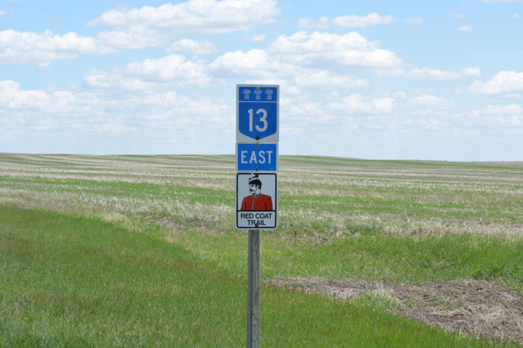 Red Coat Trail signage
