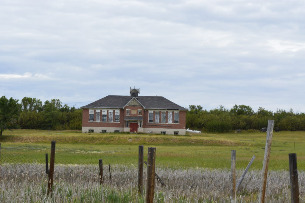 Ernfold, Saskatchewan - heritage school